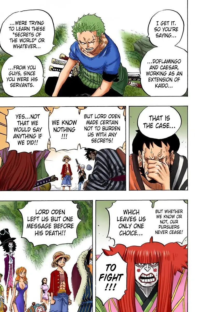 One Piece Digital Colored Chapter 819 image 03